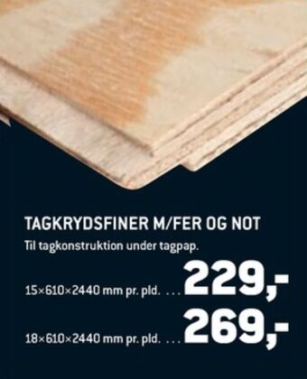 XL-BYG Ukendt krydsfiner tilbud