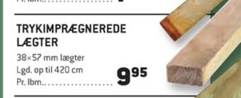 XL-BYG Ukendt lægter tilbud