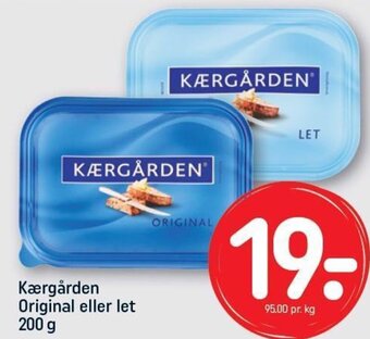REMA 1000 Kærgården Original eller let 200 g tilbud