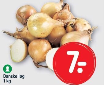 REMA 1000 Danske løg 1 kg tilbud