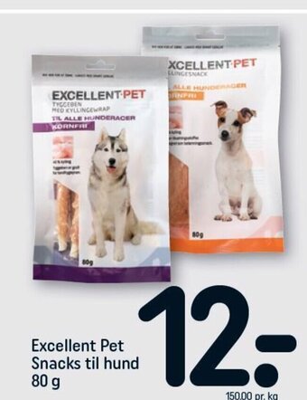 REMA 1000 Excellent Pet Snacks til hund tilbud