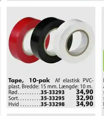 Biltema Tape, 10-pak tilbud