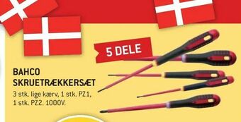 XL-BYG Bahco skruetrækkersæt tilbud