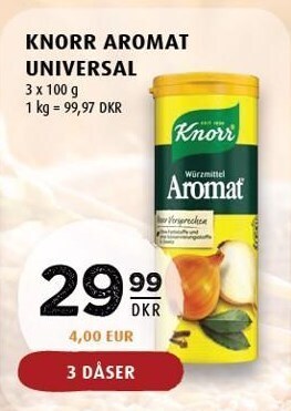 Scandinavian Park Knorr aromat universal tilbud