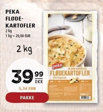 Scandinavian Park Peka flødekartofler tilbud