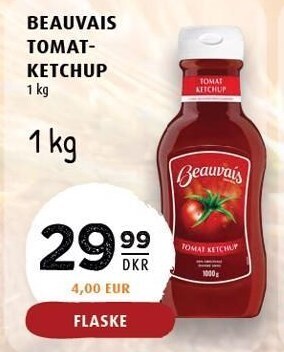 Scandinavian Park Beauvais tomatketchup tilbud