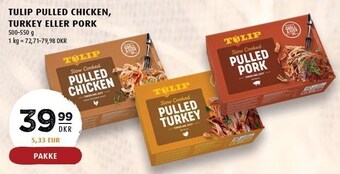Tulip pulled chicken turkey eller pork