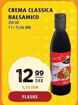Scandinavian Park Crema classica balsamico tilbud