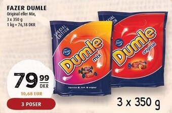 Scandinavian Park Fazer dumle tilbud