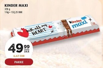 Scandinavian Park Kinder maxi tilbud