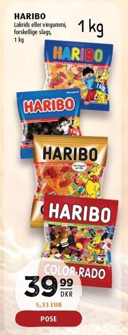 Scandinavian Park Haribo tilbud