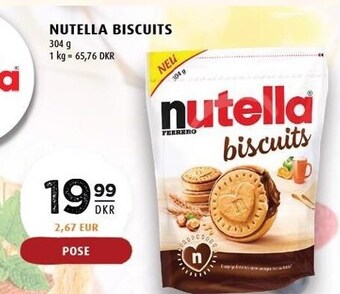 Scandinavian Park Nutella biscuits tilbud