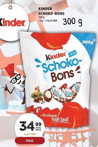 Scandinavian Park Kinder schoko-bons tilbud