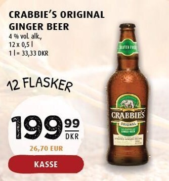 Crabbie's original ginger beer
