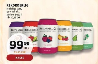Scandinavian Park Rekorderlig tilbud