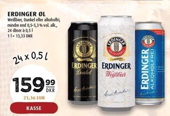 Scandinavian Park Erdinger øl tilbud