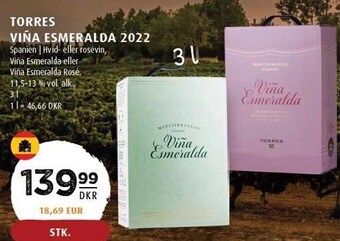 Scandinavian Park Torres vina esmeralda 2022 tilbud