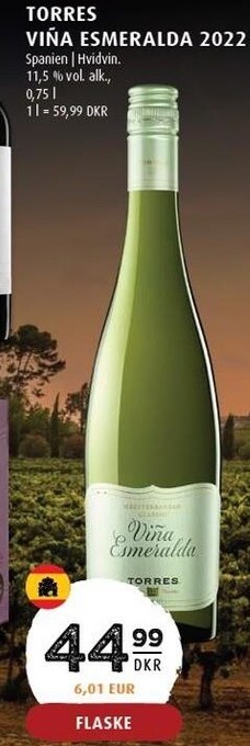 Torres vina esmeralda 2022
