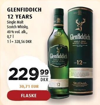 Scandinavian Park Glenfiddich 12 years tilbud