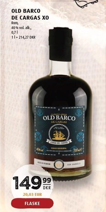 Old barco de cargas xo