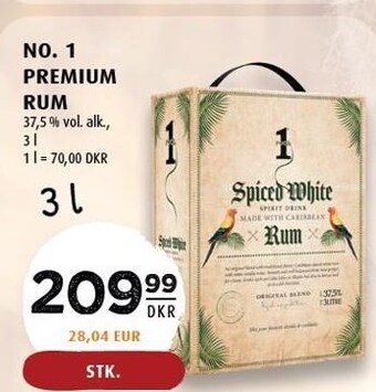 Scandinavian Park No. 1 premium rum tilbud