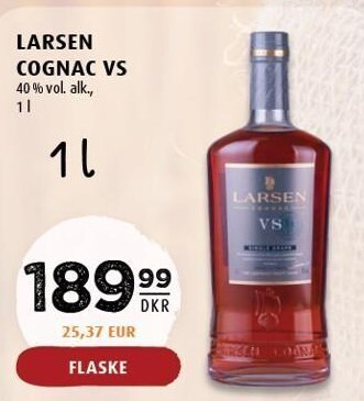 Scandinavian Park Larsen cognac vs tilbud