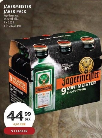 Scandinavian Park Jägermeister jäger pack tilbud