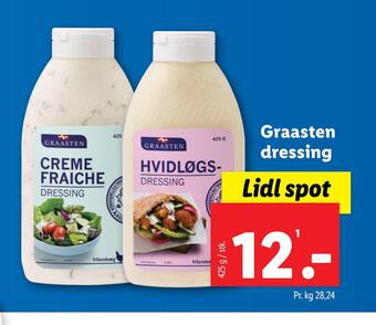 Lidl Graasten dressing tilbud