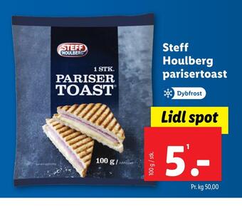 Lidl Steff houlberg parisertoast tilbud