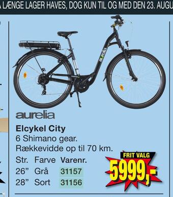 Elcykel city