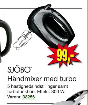 Harald Nyborg Håndmixer med turbo tilbud