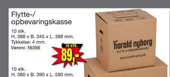 Harald Nyborg Flytte-/ opbevaringskasse tilbud