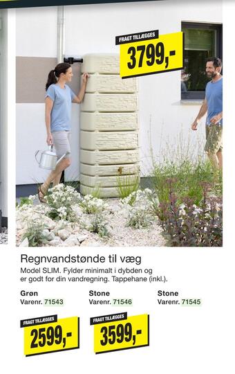 Harald Nyborg Regnvandstønde til væg tilbud
