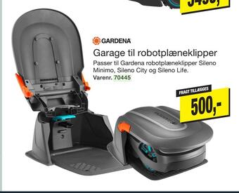 Harald Nyborg Garage til robotplæneklipper tilbud
