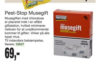 Harald Nyborg Pest-stop musegift tilbud