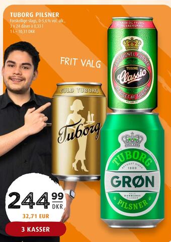Scandinavian Park Tuborg pilsner tilbud