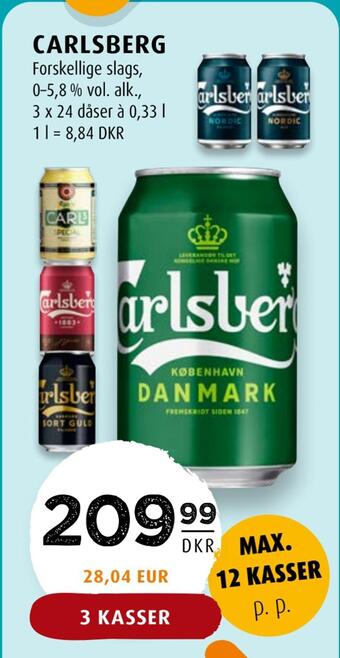 Scandinavian Park Carlsberg tilbud
