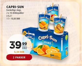 Scandinavian Park Capri-sun tilbud