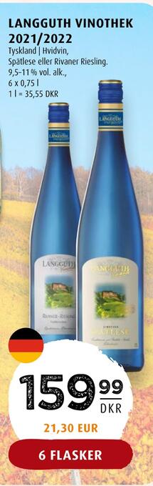 Scandinavian Park Langguth vinothek 2021/2022 tilbud