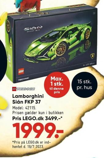 Bilka Lego byggeklodser tilbud