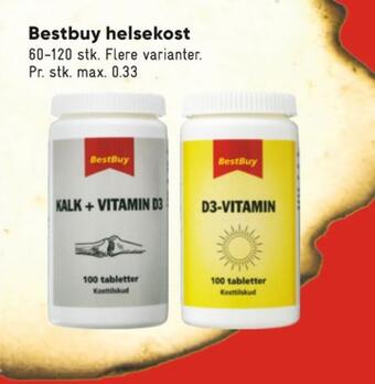 Bilka Bestbuy kosttilskud tilbud