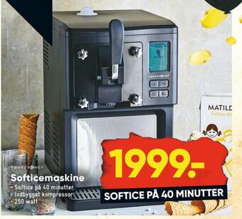 Bilka Køkkenchef softicemaskine tilbud