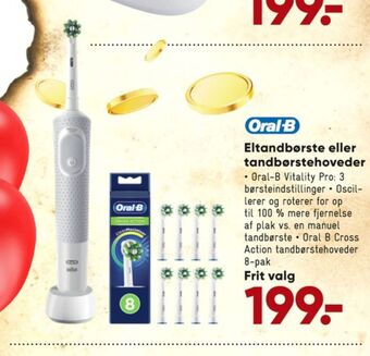 Bilka Braun oral-b børstehoveder tilbud