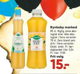 Rigtig appelsinjuice