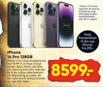 Bilka Iphone 14 pro mobiltelefon tilbud