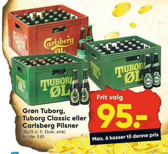 Bilka Grøn øl tilbud