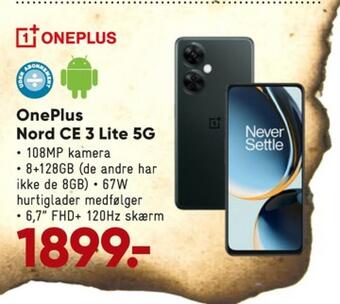 Bilka Nord ce 3 lite mobiltelefon tilbud