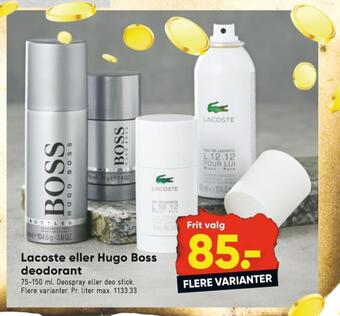 Bilka Lacoste deospray tilbud