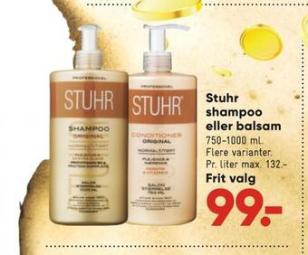 Bilka Stuhr shampoo tilbud