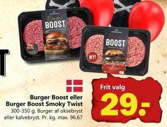 Bilka Burger boost hakkebøffer tilbud
